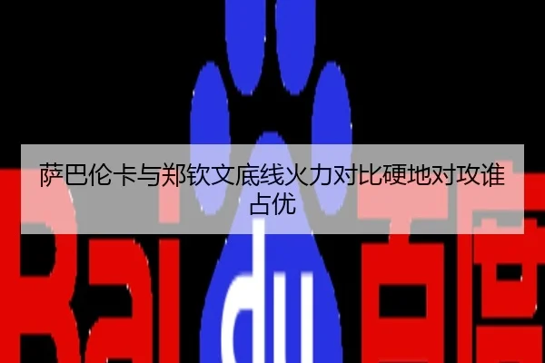 萨巴伦卡与郑钦文底线火力对比硬地对攻谁占优